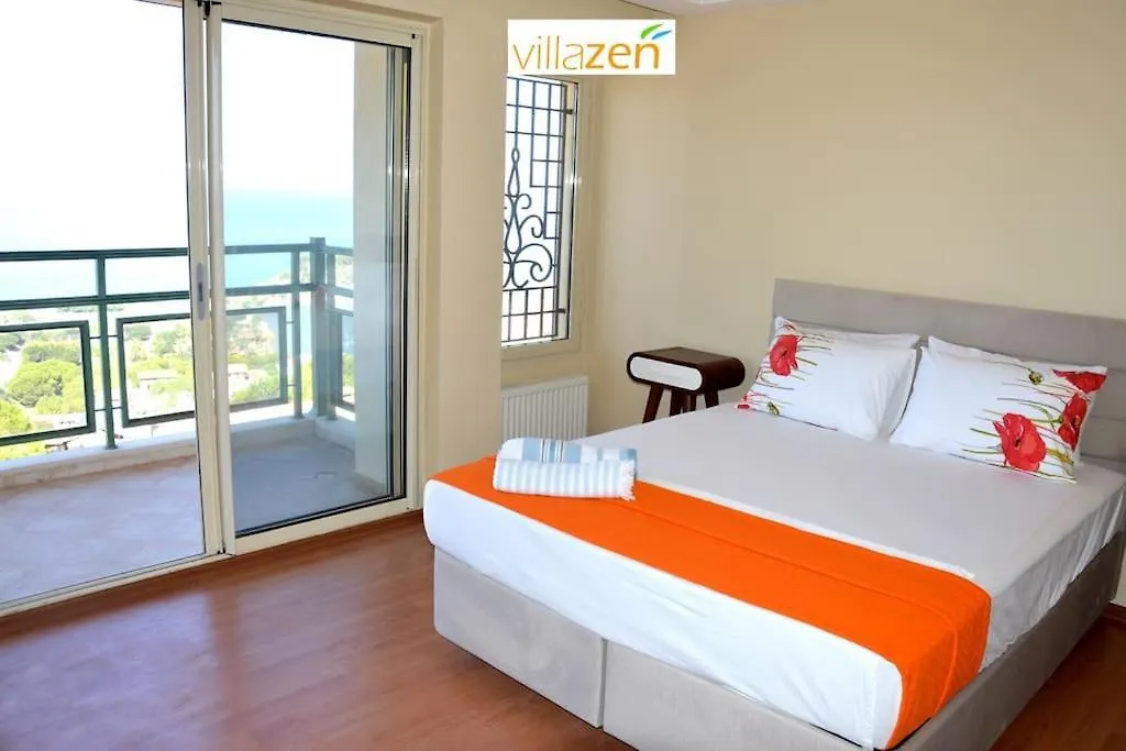Villa 6 Oda1 Salon Muhtesem Deniz Manzarali Kusadasi